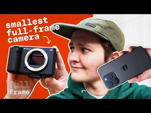 Sony’s new $2,200 camera vs. an iPhone 14 Pro