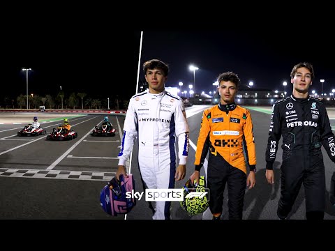 EXTENDED EDITION! Lando, George and Alex go karting AGAIN five years later ππ