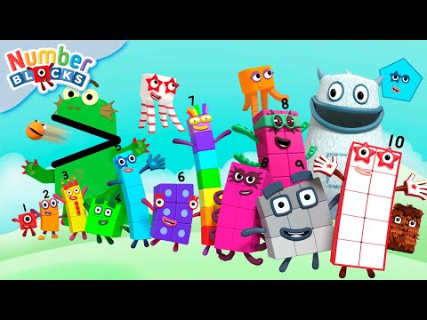 Adventures with the Numberblock Friends! โฐ๏ธ | Learn to count Kids Cartoons | @Numberblocks