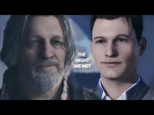the night we met | connor & hank (detroit become human)