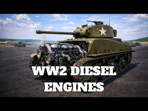 THE 5 HISTORIC DIESEL ENGINES THAT WON WW2