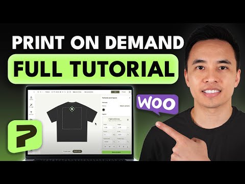How to Make a Print on Demand eCommerce Website (WooCommerce & Printify) - 2025