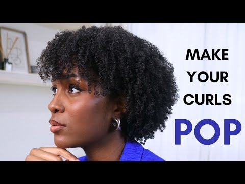 How to DEFINE Curls in Your Natural Hair