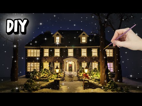 How to Make a House from the Movie "Home Alone" with Your Own Hands / DIY