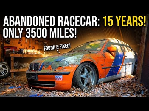 A 3200 Mile BMW RACECAR | Abandoned for 15 years