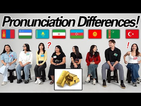 Turkish Was Shocked By Word Differences Between 6 Turkic Language & Mongolian & Persian!