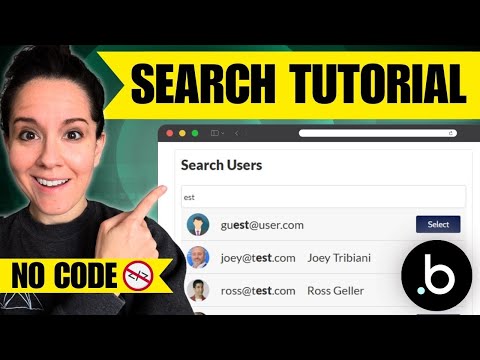 How to Build a Smart Autocomplete Search in Bubble