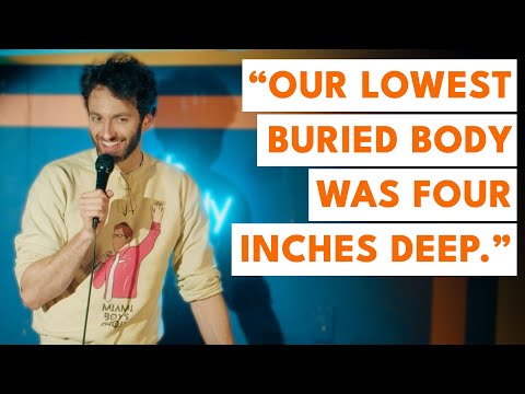 Theater Kid Worked at Overcrowded Cemetery | Gianmarco Soresi | Stand Up Comedy Crowd Work