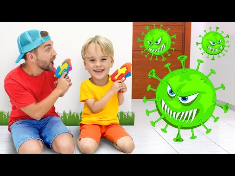 História infantil sobre vírus