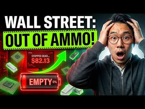 THE EXHAUSTION CANDLE: Why Wall Street Stopped Selling At $82…