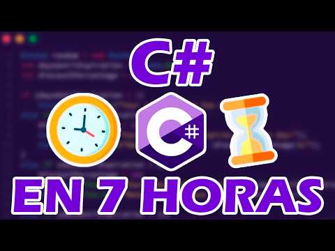 ✅ Curso de C# desde CERO para PRINCIPIANTES (Completo) - 2025