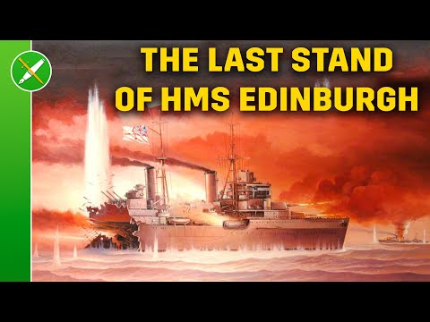 Sunk with 400 bars of gold - The Sinking and Salvage of HMS Edinburgh