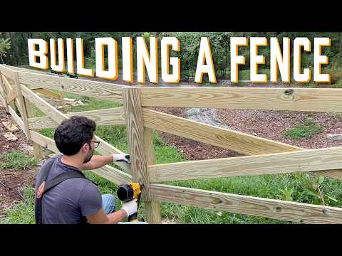 Building A Cross Buck Fence