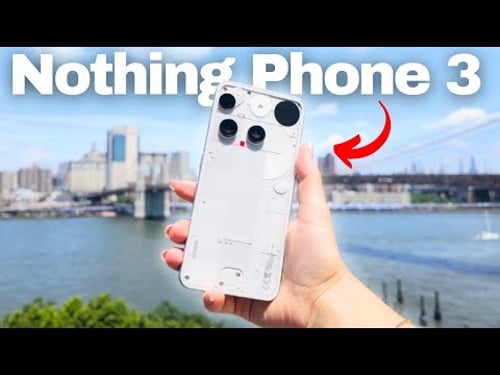 I Used the Nothing Phone 3 for a Day… Here’s What Shocked Me!