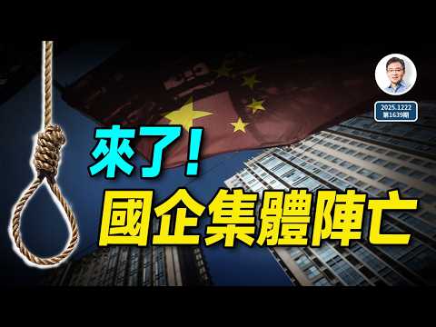 該來的躲不過:2025年末,國有企業集體陣亡!展望2026經濟形勢(文昭談古論今20251222第1639期)