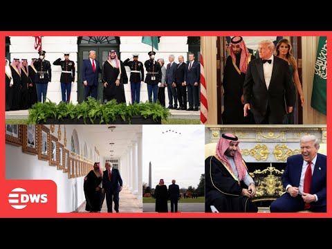 FULL VISIT: Trump Hosts Saudi Crown Prince After 7 Years – Deals, & Star-Studded Dinner | AC1B