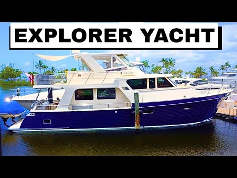 Don't Buy A Big Yacht! 49E Marlow 60' Luxury Liveaboard $1.85M HarborYachtTours