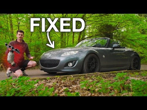 This CHEAP MOD fixes the MX-5 Miata's biggest problem