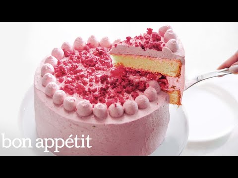 I Almost Gave Up On This Raspberry Cake Recipe | Bon Appétit