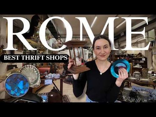 The Best Thrift Shops in Rome | Mercatino Vintage Finds