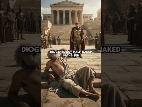 Diogenes and Alexander: The Philosopher vs The King
