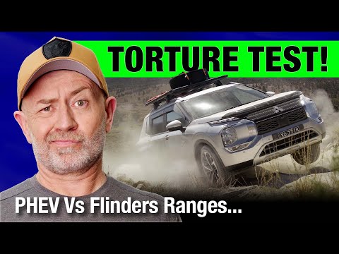 Mitsubishi Outlander PHEV: Torture tested in the Flinders Ranges! | Auto Expert John Cadogan
