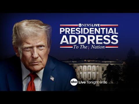 LIVE: President Trump delivers national address from the White House