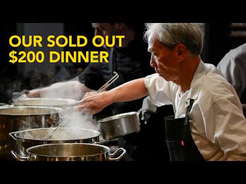 My 80-year-old dad came out of retirement for ONE special dinner.