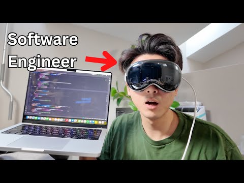 I coded on the Apple Vision Pro for 24 hours — it was okay lol