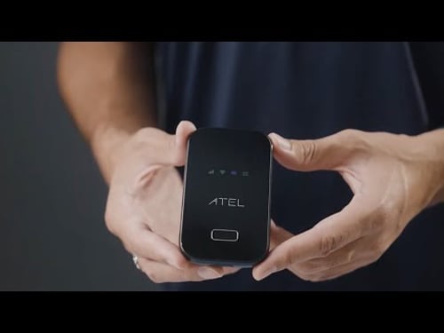 ATEL W01 | Portable 4G LTE Hotspot for Reliable On-the-Go Internet