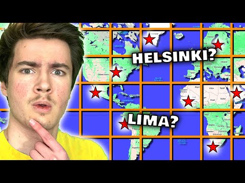 Name a World City in EVERY SQUARE Challenge