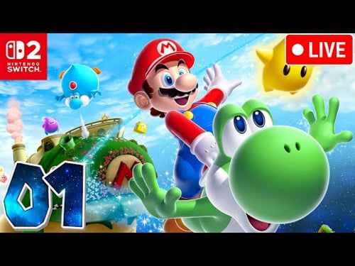 🔴LIVE SUPER MARIO GALAXY 2 #1: Mein erstes Mal Mario Galaxy 2 zu 100% I Toadi