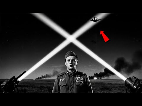 Его «безрассудная» хитрость с прожектором уничтожила 23 вражеских самолёта за ночь