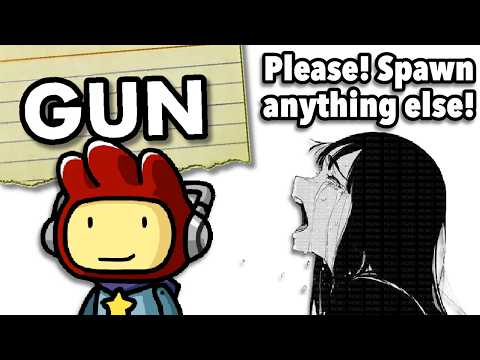 How Many Words Do You Need To Beat Scribblenauts?