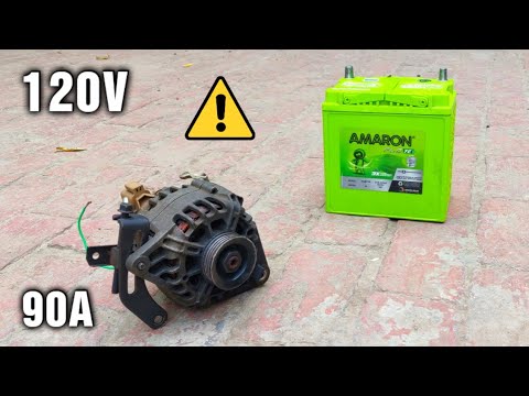 3 Simple Inventions with Car Alternator