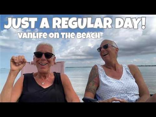 A Regular Day of Van Life on the Beach | Conversations, Gratitude & Joy