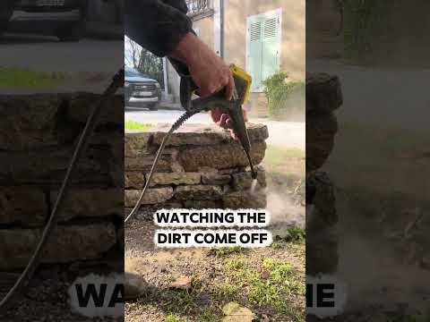 Jet washing before we start pointing - it’s therapeutic! #restoration #jetwashing #preparation