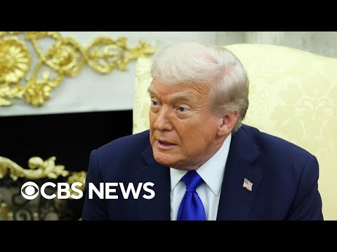 Trump threatens federal layoffs in meeting with Canada's Carney about tariffs