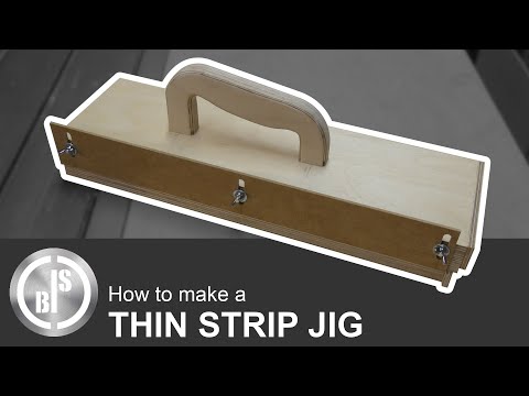 AWESOME JIG TO CUT PRECISE, REPEATABLE THIN STRIPS | MY THIN STRIP JIG