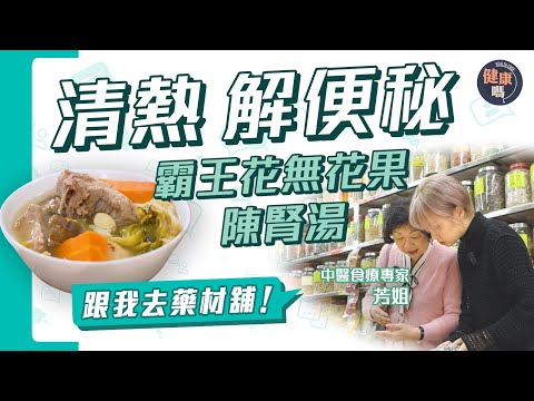 一試就知!每周喝1次 清宿便兼下火|乾鮮霸王花功效大不同 清熱潤肺除痰|跟食療專家芳姐入藥材舖 教你選靚料|健康嗎@HealthCode【Chat醫D】#霸王花無花果陳腎湯