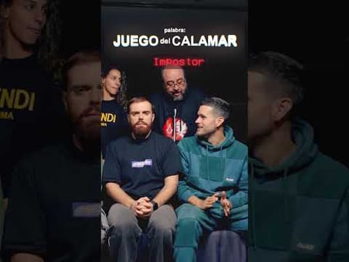 Impostor histórico versión juego del calamar