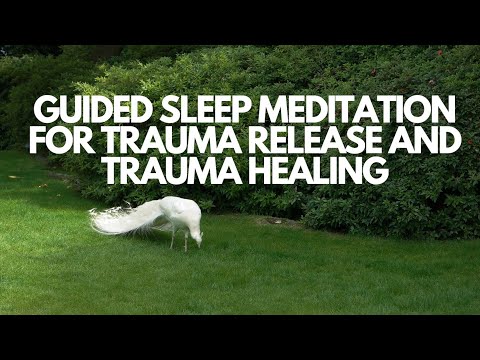 Guided sleep meditation for trauma release and trauma healing Healing calming relaxing stress relief