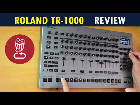 Review: Roland TR-1000 // The analog drums, new sampling features, and morph // tutorial