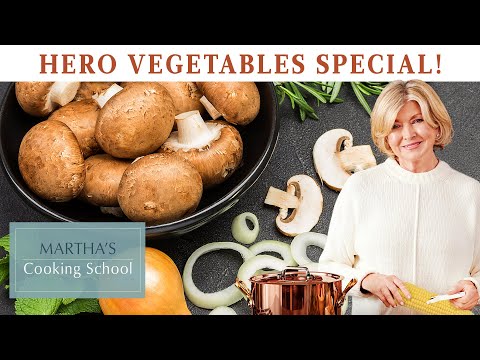 Martha Stewart's Best Vegetable Recipes | How to Cook Mushrooms, Corn, and Onions