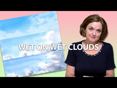 Easy Techniques for Painting Clouds in Watercolor