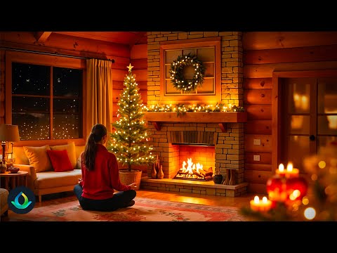 Musique de Méditation de Noël | Douce Nuit De Décembre ✨🎄❄️