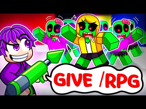 Using ADMIN COMMANDS to Escape FIELD TRIP Z Roblox Disaster!