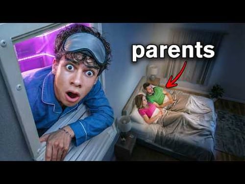 I SECRETLY Lived in my Parents Bedroom...