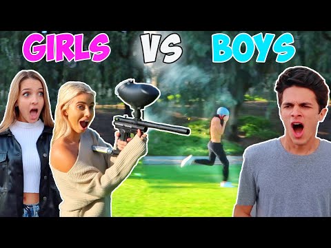 BOYS VS. GIRLS PUBLIC DARES!
