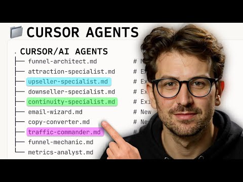 Cursor AI Agents Work Like 10 Developers (Cursor VP Live Demo)